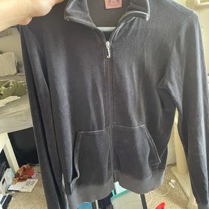 Grey juicy couture zip up